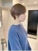 ショートボブ/簡単スタイリング/丸みショート/可愛い/20代30代