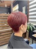 丸みシルエットの美フォルムショート