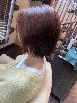 ヘアー クリエイト カルバリ(HAIR CREATE Calbari) はるいろラフボブ