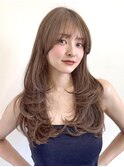 レイヤーカットミディアムレイヤー顔周りレイヤーロングレイヤー