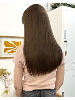 イコ 表参道原宿(ico)&nbsp;オリーブグレージュ ブリーチなしダブルカラー グレージュ