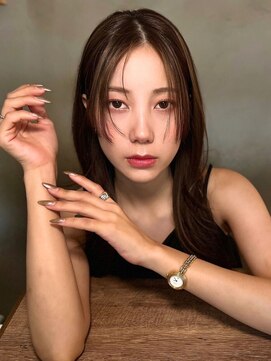 メゾンドムニ 恵比寿(Maison de MUNi) 髪質改善ストレートベージュ秋カラー