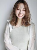 大人ミディアムパーマ
