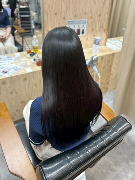 ヌープヘアーアイス(NUUP.hair ici) 【艶とまとまり】美艶ロングのナチュラルストレート◎/秋冬