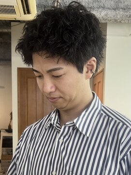 ガレージ バイ グリーン 原宿 表参道(Garage by green) 【SHUN】スパイキーショート×ルーズパーマ