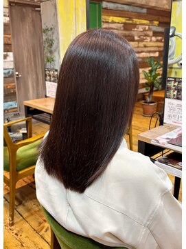 【Buranko】ミディアムヘアー/白髪エイジングケア