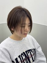 ゴウトゥデイシェアサロン 町田店(GO TODAY SHAiRE SALON)&nbsp;ショートボブ×グレージュ