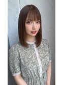 美髪ボブスタイル