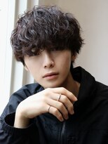 ルーシー 福岡大名店(LUCEY) マッシュ波巻きパーマシャドウパーマメンズパーマ