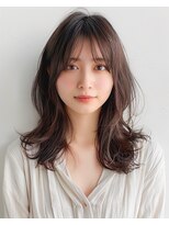 デイジー(Daisy)&nbsp;大人可愛い◎アッシュブラウン×小顔レイヤーくびれミディアム