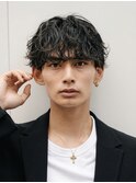 シャドウパーマ ルーズパーマ ニュアンスパーマ 韓国マッシュ