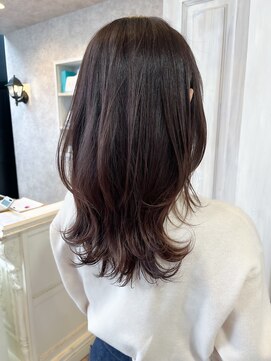 キャアリー(Caary) 福山人気20代30代艶々ショコラベージュゆる巻きくびれ小顔美髪