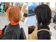 美容室 reborn 名和店の雰囲気（N．デザインカラー◎）