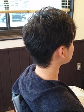 バーバーショップ ブラザーズ(barbershop Brothers) 短くしたくないお客様への朝のスタイリング楽ちんショート