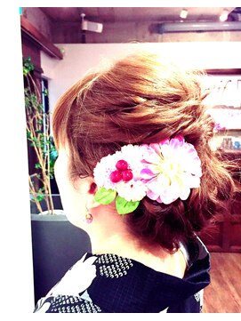 アクティフ(actif) 須賀指名　浴衣アレンジ！