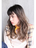 ブランド(BLANDO)&nbsp;セミロングレイヤースタイル