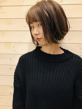 ヘアーアンドシューズ タイプエービー(HAIR&SHOES Type AB) "Type AB川崎"アレンジ簡単ミニボブ　【川崎】