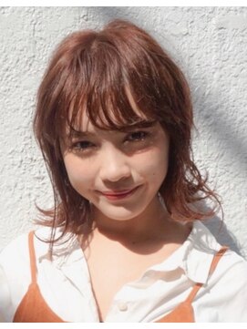 グラニュー(granew) 愛され外ハネBOB☆/外国人風オレンジベージュ