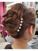 ♪ゆるフワアップ♪結婚式 二次会 お呼ばれ ドレス 花嫁 水戸