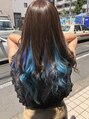 アレンジヘアー(aRe:nge HAIR)&nbsp;プラネットカラーインナーで作ってます！ロコルとマニパニのMix