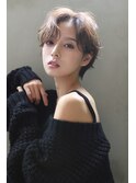 【Blanc/梅田】耳かけ/外国人風カラー/ショートak1