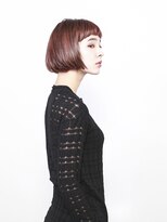 デビュー ヘアーメイク&nbsp;ワンレンボブピンクカラー