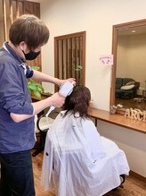 アーチヘアーセカンド(A:RCH-hair.2nd)&nbsp;西尾 秀章