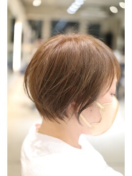 ヘア デザイン リスク(HAIR DESIGN RISK) 【RISK 高橋勇太】簡単スタイリング ニュアンス前下がりショート