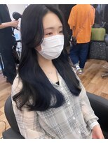 リコバイアフロート(riko by afloat)&nbsp;イヤリングカラー/アッシュブラック/ヨシンモリ