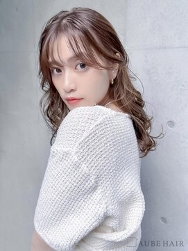 オーブ ヘアー ジン 松阪店(AUBE HAIR jin) 20代・30代_垢ぬけミディアムパーマ