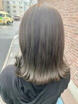 オーガニック アトリエ 大宮(organic+atelier)&nbsp;韓国風エギョモリ★くびれ外ハネミディ大人可愛い小顔20代30代