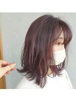 グーカ(guka.)&nbsp;ピンクムラサキ+レイヤーロブ