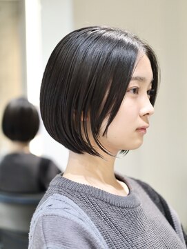 ヘア デザイン リスク(HAIR DESIGN RISK) 【RISK 高橋勇太】シルエットが完璧!!前下がりショートボブ