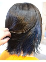 ポタム 東中野(potamu)&nbsp;ブルーのインナーカラー