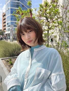 レックスヘアーインターナショナル(ReX HAIR INTERNATIONAL) 【中野　倫大朗】soft beige×bob