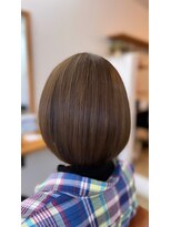 オダンゴヘアー(odango hair)&nbsp;髪質改善カラー