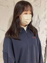 コフィー バイ メルト 吉祥寺(cofy by melt)&nbsp;【松本咲花】ブラウンベージュ韓国風カット顔まわりレイヤー