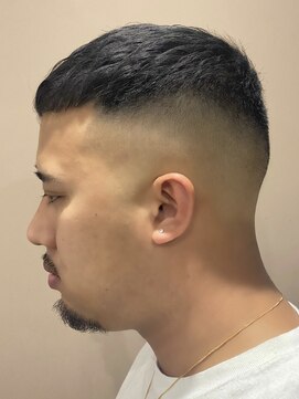 ヒロギンザ 新橋日比谷口店(HIRO GINZA) クロップハイスキンフェード