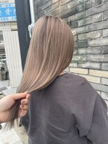 ラフ 難波店(LAFF) #セミディ#シアーカラー#ショートヘア#姫カット#ダークアッシュ