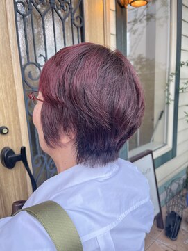 チョコレート(chocolate) ピンクショートヘア