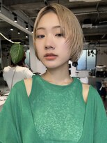 キャロルガーデンズ ボコカ 表参道(Carroll Gardens bococa)&nbsp;ダブルカラー/ケアブリーチ/顔周り/レイヤー