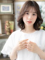 カバーヘア ブリス 川口(COVER HAIR bliss)&nbsp;黒髪シースルー前髪くせ毛風顔周りレイヤーh3川口20代30代40代