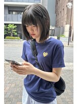 ニール 名古屋 伏見 丸の内(NEELU)&nbsp;【Neelu_rie】gray beige ボブ