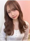 ミルクティーベージュ/ヴェールカラー/ゆるふわカール