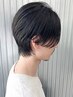【 メンズ Men's 限定】カット + ネープ(襟足）縮毛矯正 