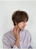 丸みくびれレイヤー×大人ショート