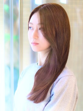 キュウ トゴシコウエン(CUE TOGOSHI-KOEN) うるツヤまとまる/こなれロングレイヤー/20代30代40代