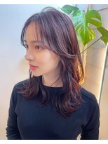 エイム(AiM)&nbsp;ブリーチ無しダブルカラー/前髪カット
