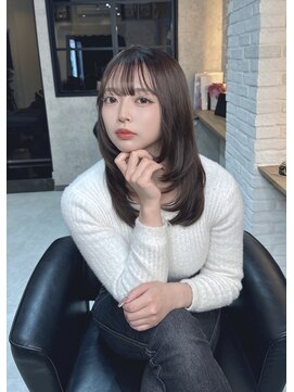 ウィローズ(WILLOW'S) ミルクティーブラウン×ミディアムレイヤー