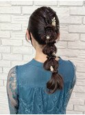 #お呼ばれヘアスタイル#玉ねぎヘアスタイル